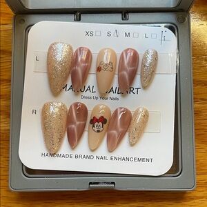Glitter and Character Nail Art Set
